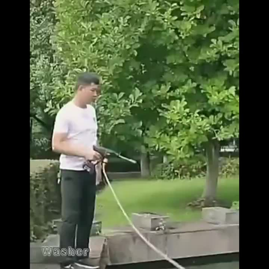 Lavadora de Alta Pressão Sem Fio Portátil Recarregável