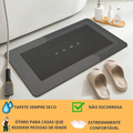 Tapete Banheiro Super Antiderrapante Absorvente de Secagem Rápida Para Banheiro/Cozinha